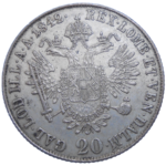 Ferdinand V. 20 grajciar 1842 M