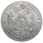 Ferdinand V. 3 grajciar 1847 A