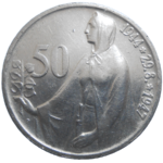 50 KČS 1947 3. výročie SNP