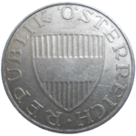 Rakúsko 10 Schilling 1972