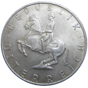 Rakúsko 5 Schilling 1968