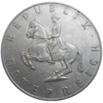 Rakúsko 5 Schilling 1964