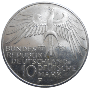 Nemecko 10 Mark 1972 F