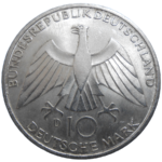 Nemecko 10 Mark 1972 D