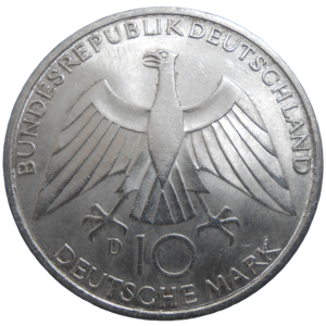 Nemecko 10 Mark 1972 D
