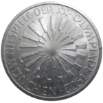 Nemecko 10 Mark 1972 F