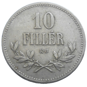 František Jozef I. 10 Fillér 1916 KB