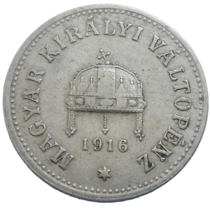 František Jozef I. 10 Fillér 1916 KB