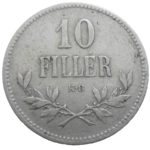 František Jozef I. 10 Fillér 1915 KB