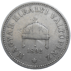 František Jozef I. 20 Fillér 1892 KB