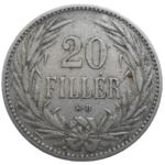 František Jozef I. 20 Fillér 1894 KB