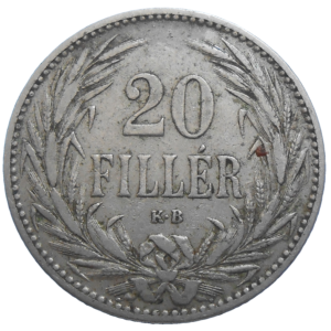 František Jozef I. 20 Fillér 1894 KB