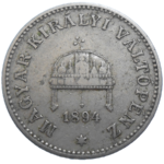 František Jozef I. 20 Fillér 1894 KB