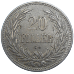 František Jozef I. 20 Fillér 1907 KB