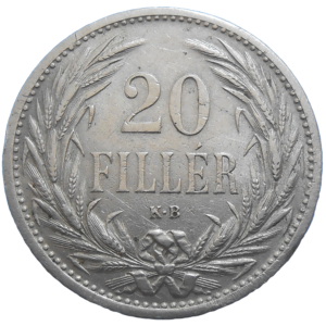 František Jozef I. 20 Fillér 1914 KB