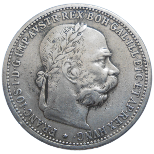 František Jozef I. 1 koruna 1894 bz