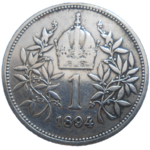 František Jozef I. 1 koruna 1894 bz