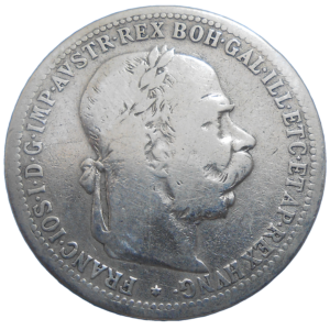 František Jozef I. 1 koruna 1896 bz