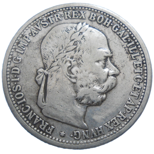 František Jozef I. 1 koruna 1901 bz