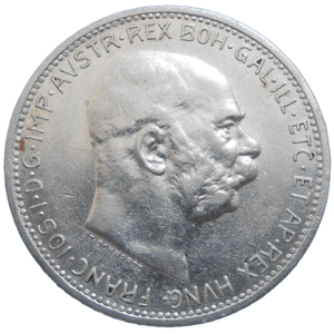 František Jozef I. 1 koruna 1913 bz