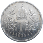 František Jozef I. 1 koruna 1913 bz