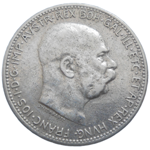 František Jozef I. 1 koruna 1915 bz