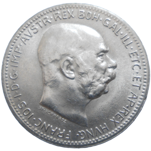 František Jozef I. 1 koruna 1916 bz