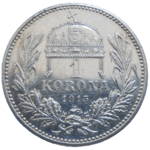 František Jozef I. 1 koruna 1915 KB