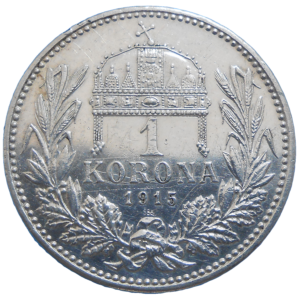 František Jozef I. 1 koruna 1915 KB