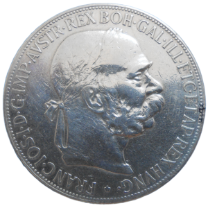 František Jozef I. 5 Koruna 1907 bz