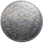 František Jozef I. 5 Koruna 1907 bz
