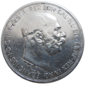 František Jozef I. 5 Koruna 1909 bz