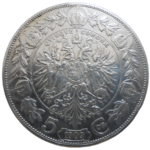 František Jozef I. 5 Koruna 1909 bz