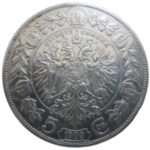 František Jozef I. 5 Koruna 1909 bz