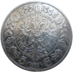 František Jozef I. 5 Koruna 1909 bz