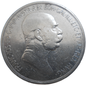 František Jozef I. 5 Koruna 1908 Jubilejná