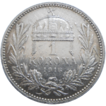 František Jozef I. 1 koruna 1916 KB