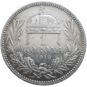 František Jozef I. 1 koruna 1916 KB