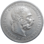 František Jozef I. 1 koruna 1898 bz