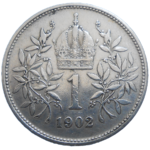 František Jozef I. 1 koruna 1902 bz