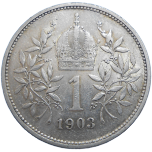 František Jozef I. 1 koruna 1903 bz