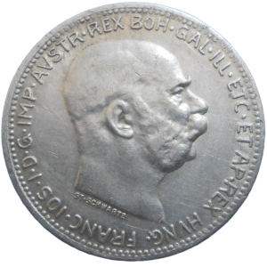 František Jozef I. 1 koruna 1916 bz