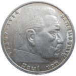 Nemecko 5 Mark 1937 J