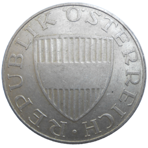 Rakúsko 10 Schilling 1966