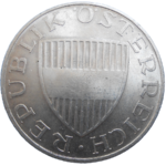 Rakúsko 10 Schilling 1973