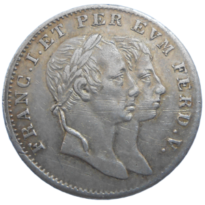František II. Korunovačný žetón 1830