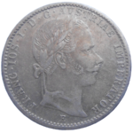 František Jozef I. 1/4 zlatník 1862 E