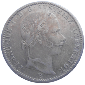 František Jozef I. 1/4 zlatník 1862 E