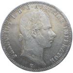 František Jozef I. 1/4 zlatník 1859 V
