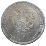 František Jozef I. 1/4 zlatník 1859 V